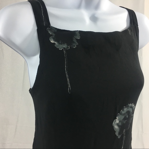 Casual Corner Black Floral Maxi Dress - Picture 2 of 5